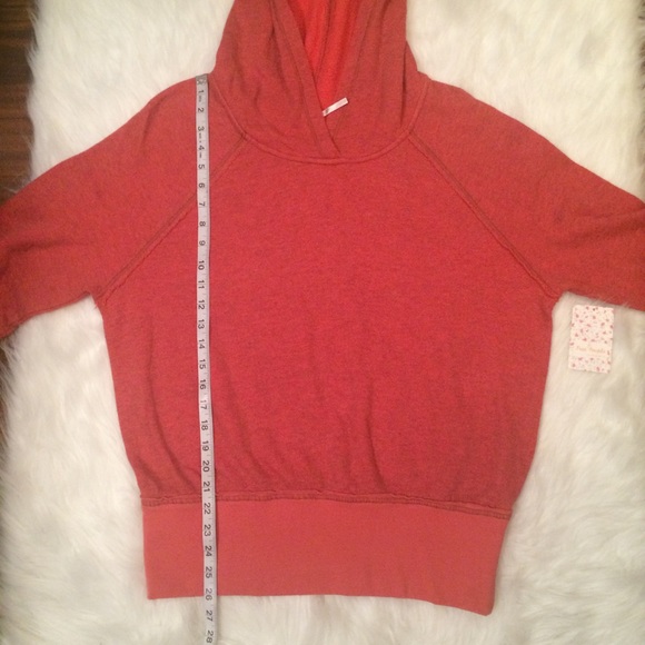 Free People cinched sleeve hoodie - Picture 4 of 7
